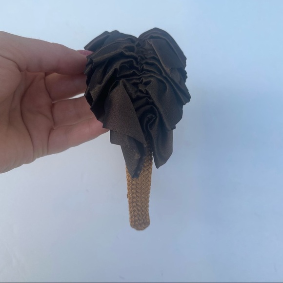 Beatrice Lissague good and brown headband Made in France - Picture 5 of 13